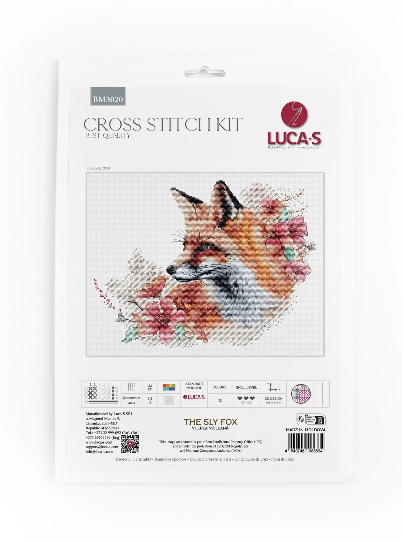 The Sly Fox - Cross Stitch Kit