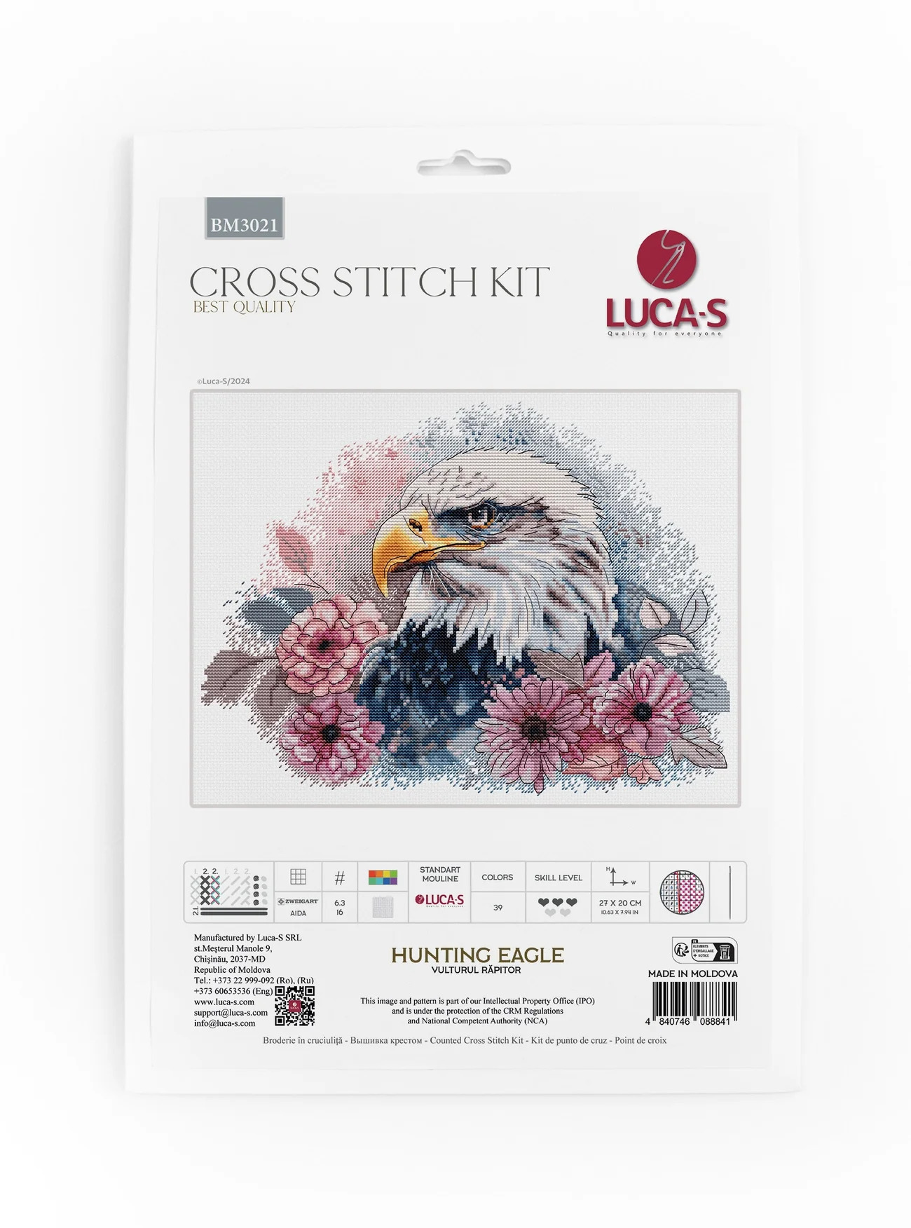 Hunting Eagle - Cross Stitch Kit 