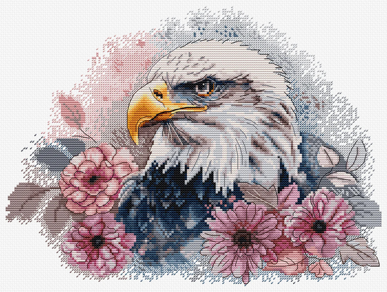 Hunting Eagle - Cross Stitch Kit 