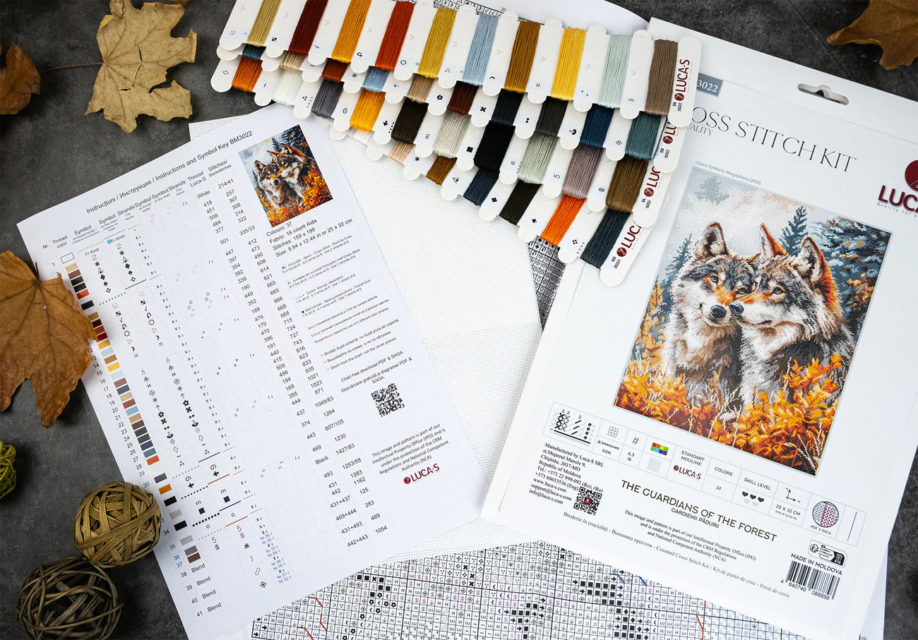 The Guardians of the Forest - Cross Stitch Kit