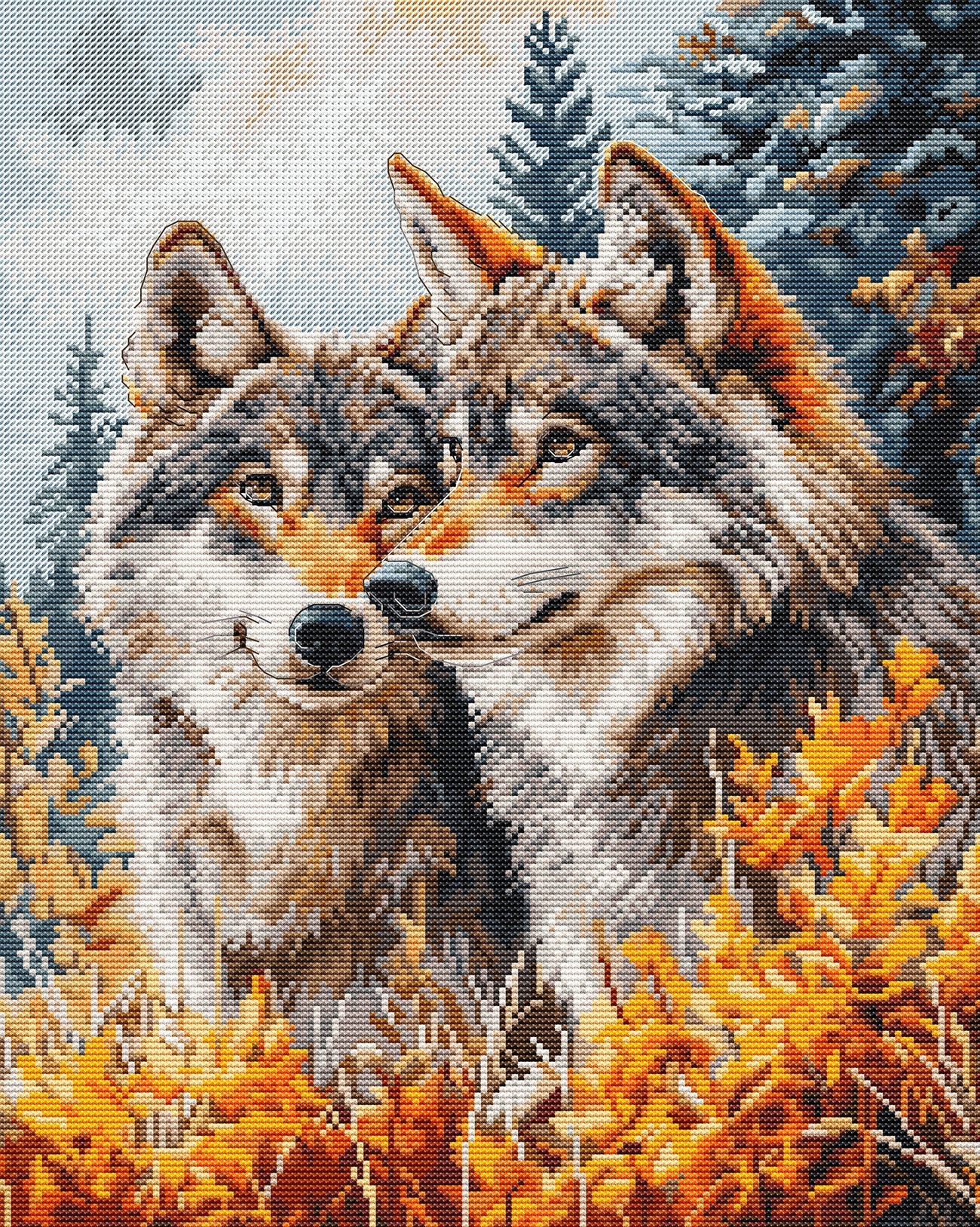 The Guardians of the Forest - Cross Stitch Kit