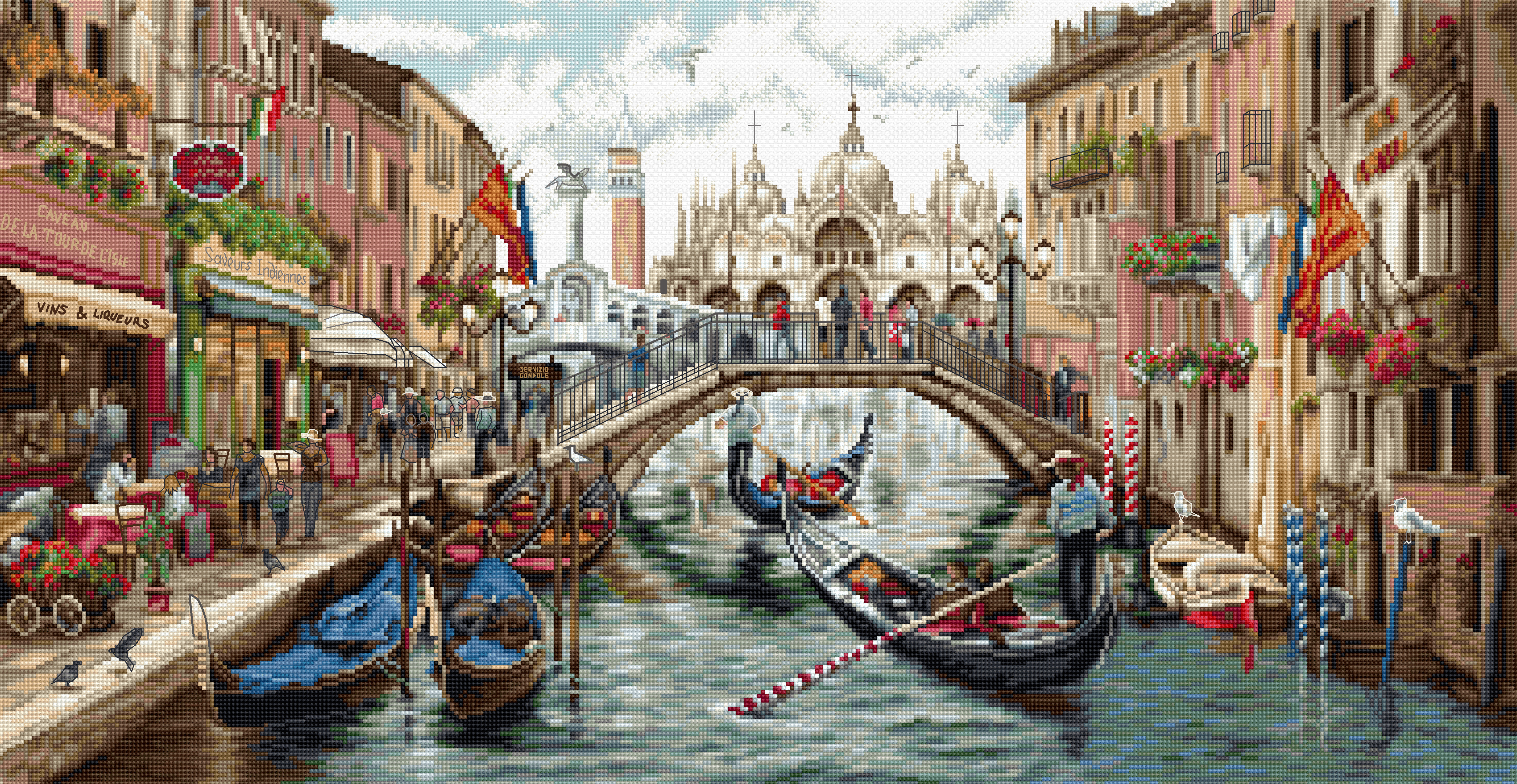 Venice - Cross Stitch Kit
