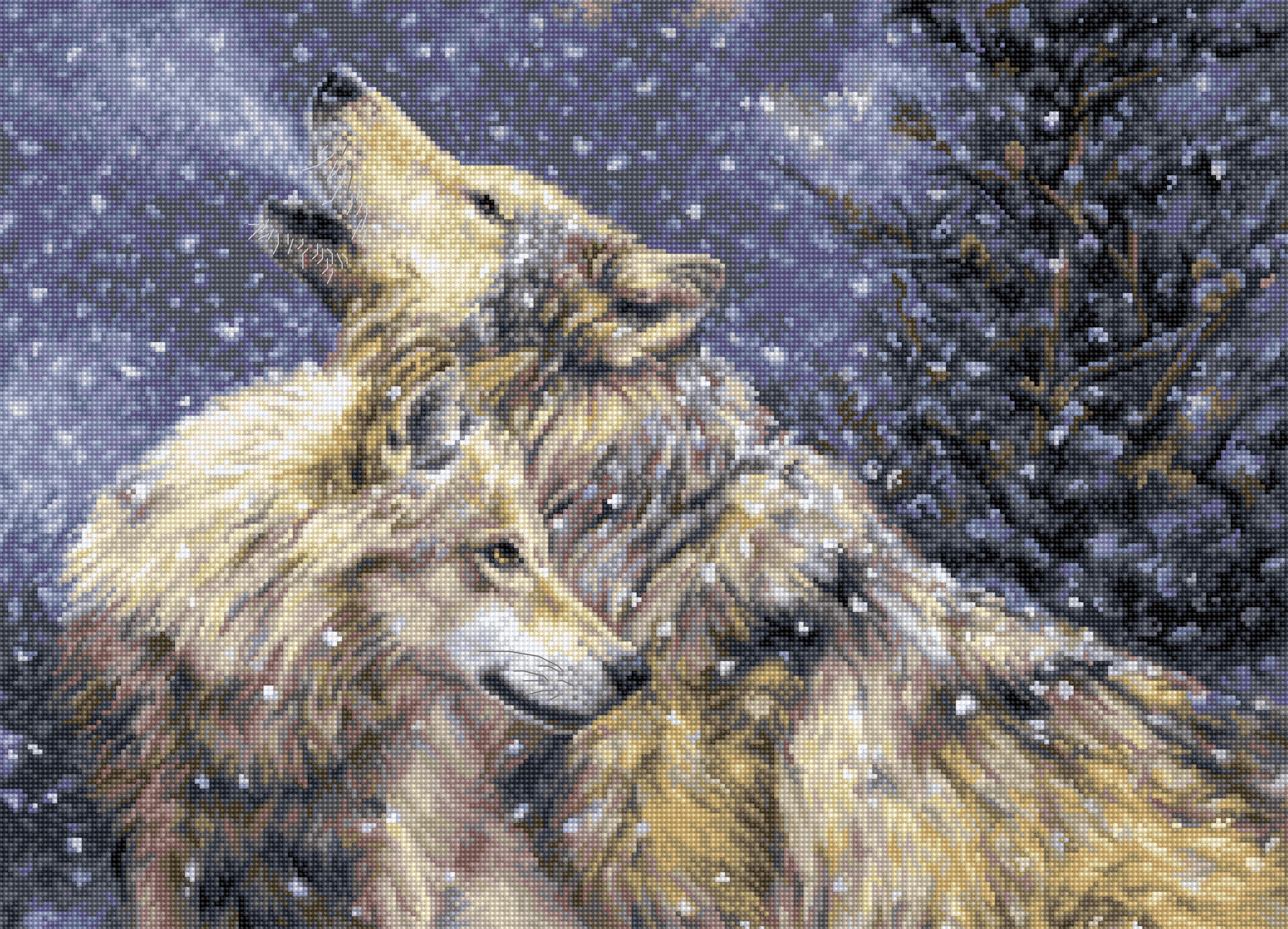 Snowfall - Cross Stitch Kit
