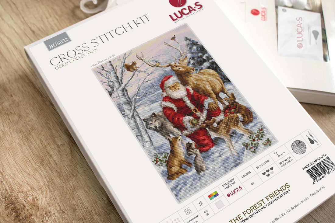 Forest Friends - Christmas Cross Stitch Kit