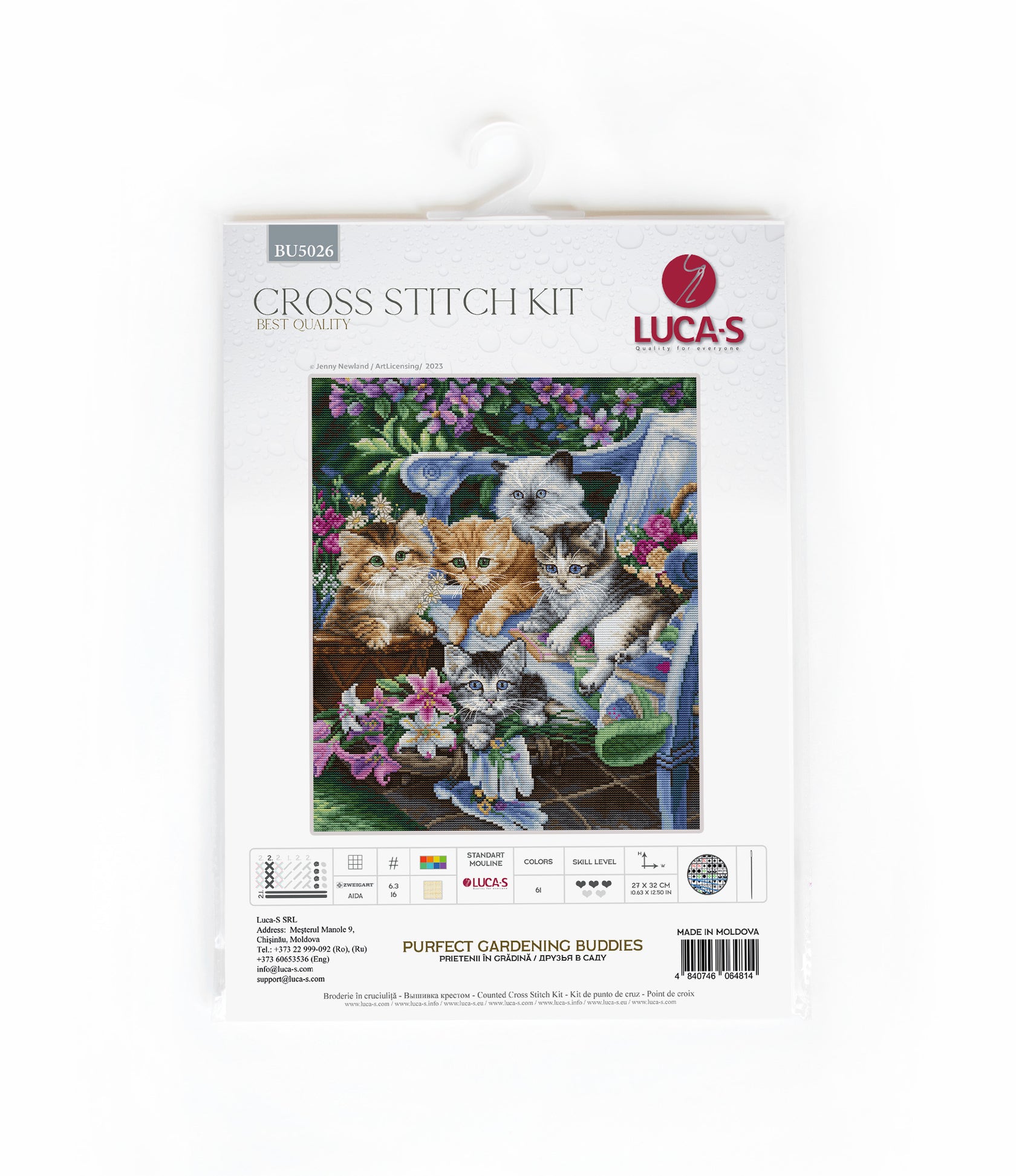 Perfect Gardening Buddies - Cross Stitch Kit