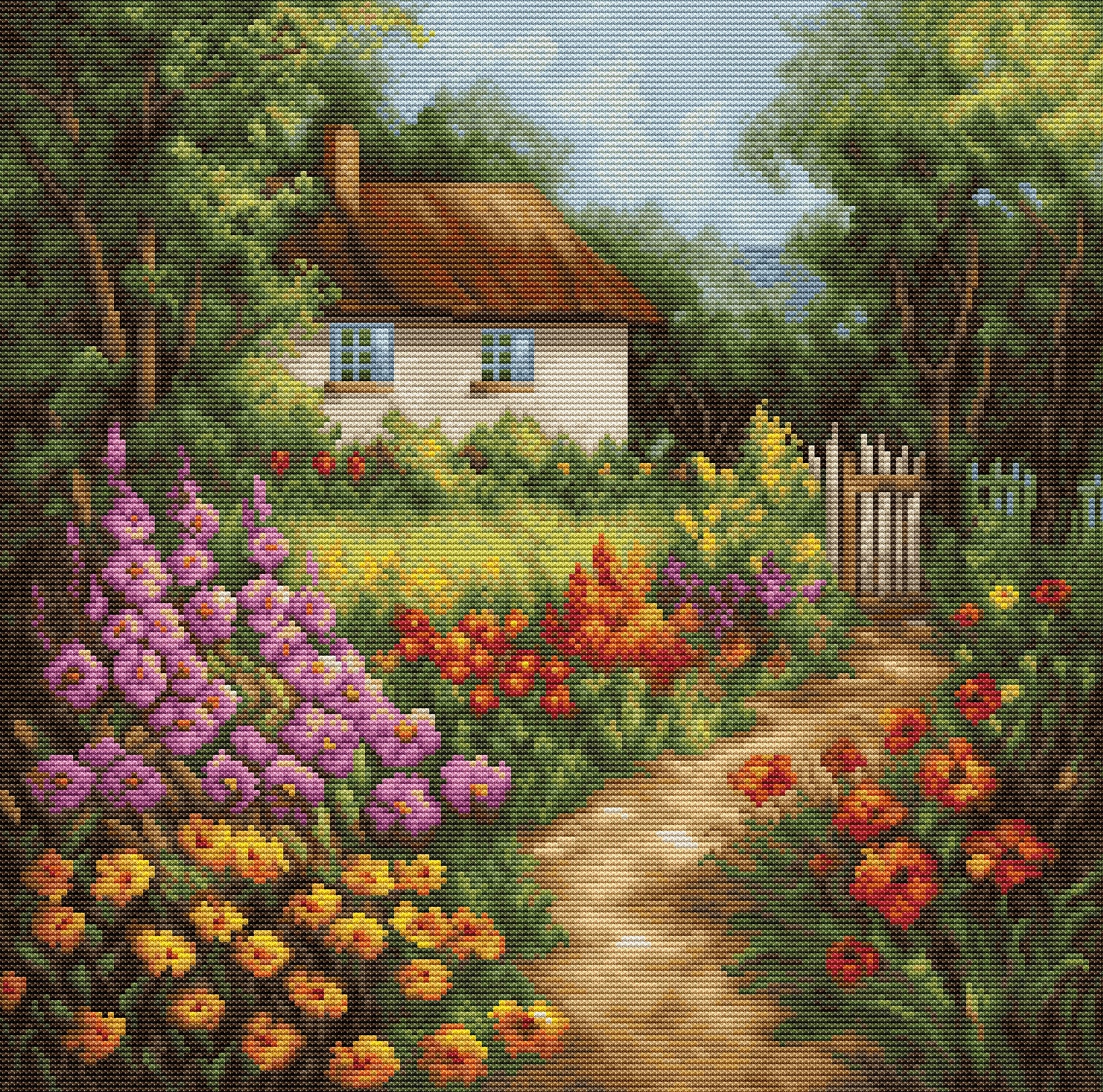 The Country House - Cross Stitch Kit