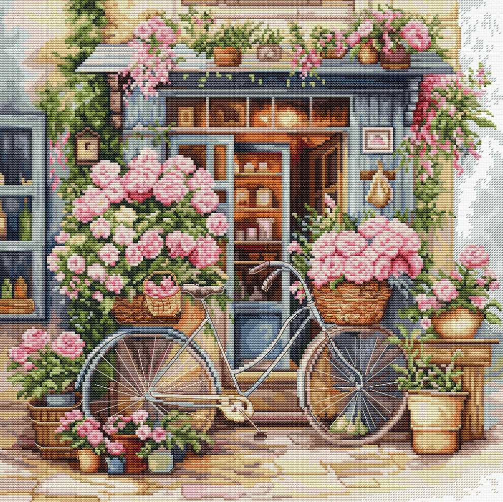Flowers Shop - Cross Stitch Kit 