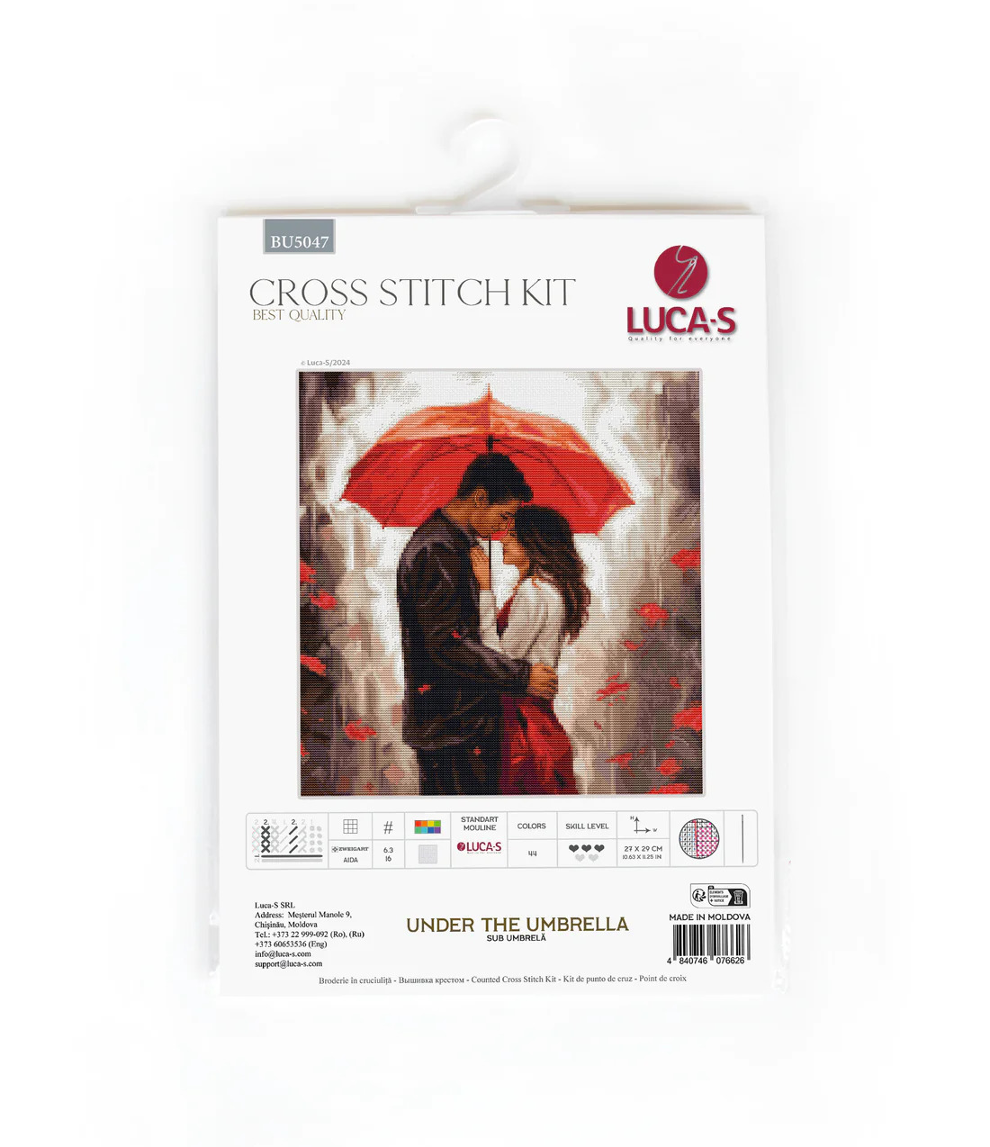Under The Umbrella - Cross Stitch Kit