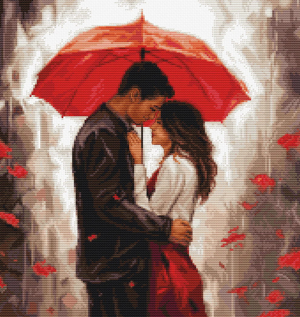 Under The Umbrella - Cross Stitch Kit