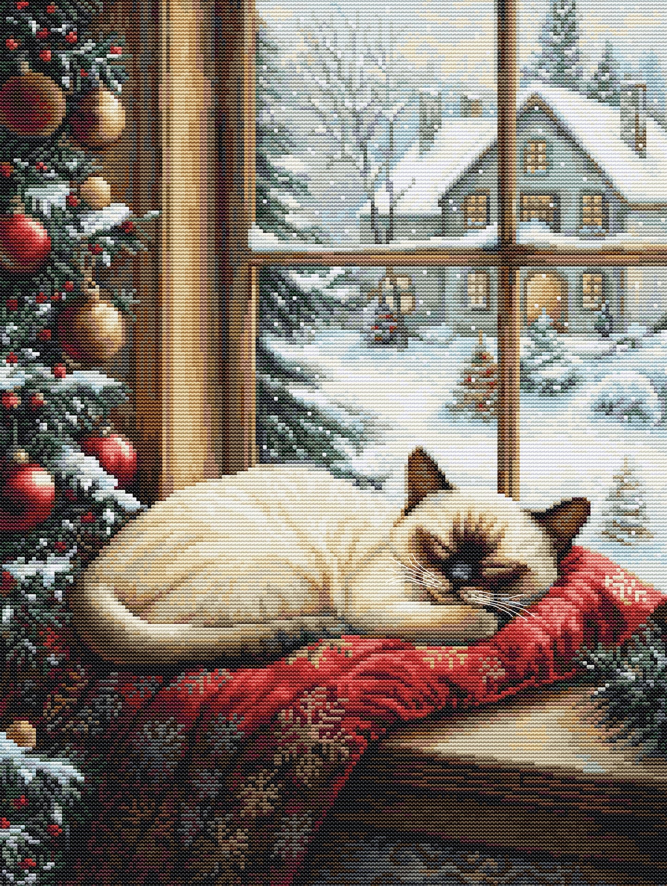 The Winter Sleep - Christmas Cross Stitch Kit