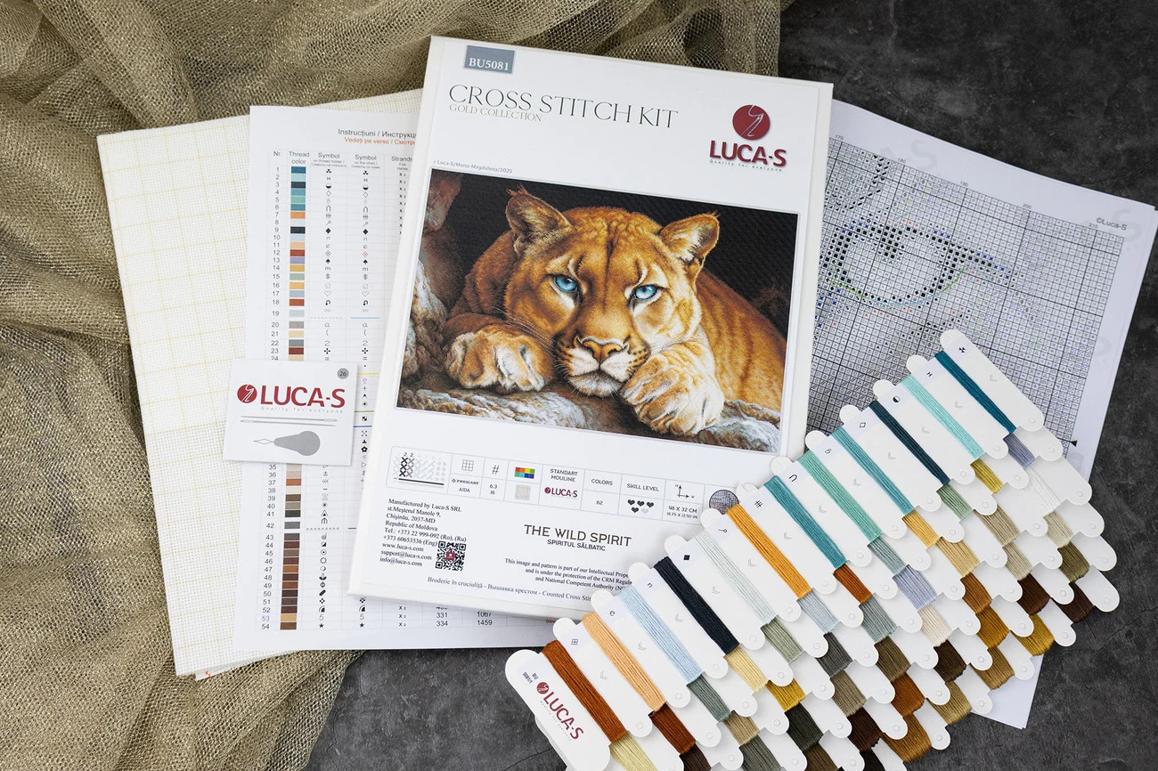 The Wild Spirit - Cross Stitch Kit