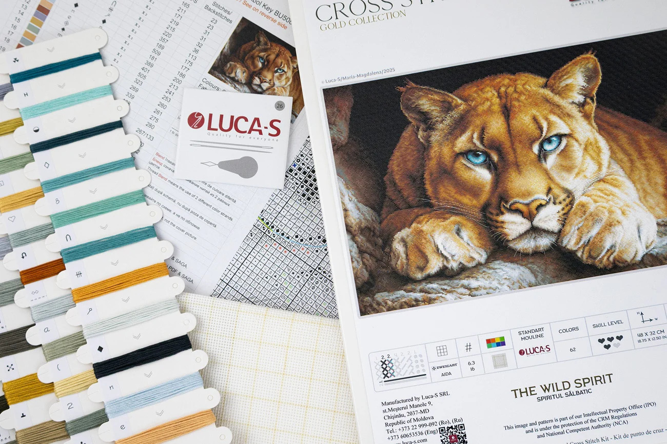The Wild Spirit - Cross Stitch Kit