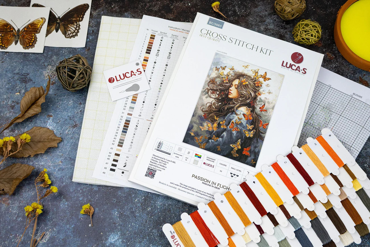 Passion in Flight - Cross Stitch Kit