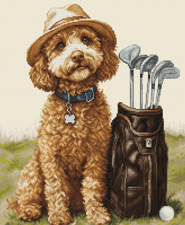 The Master Golfer - Cross Stitch Kit