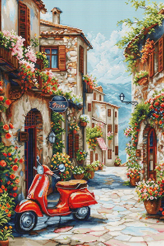 Italy in the Perfume of Flowers - Cross Stitch Kit