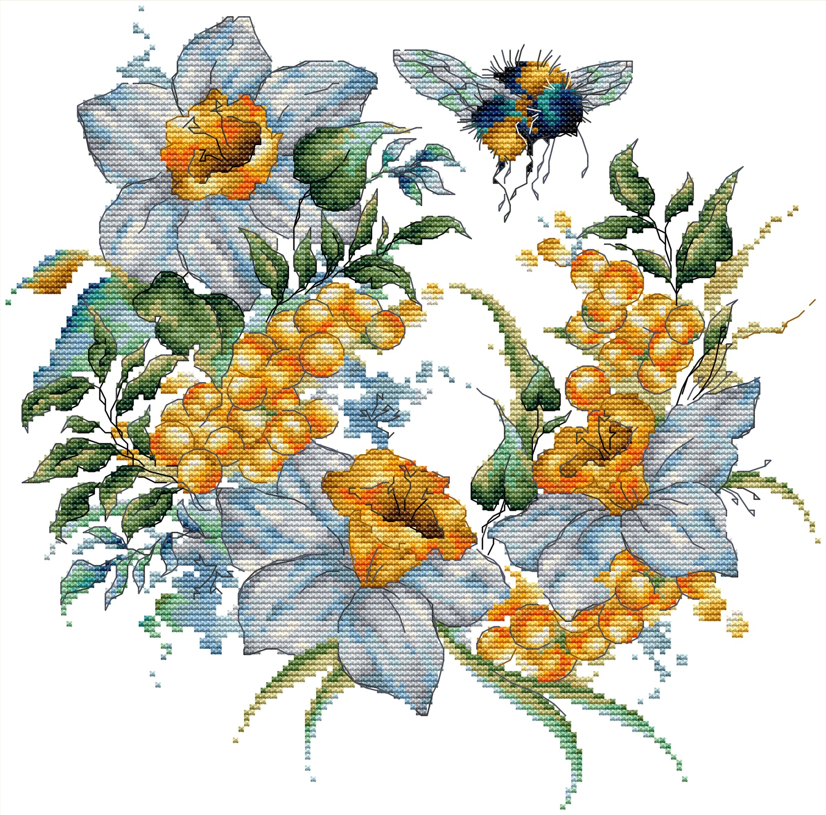 Honey Afternoon - Cross Stitch Kit