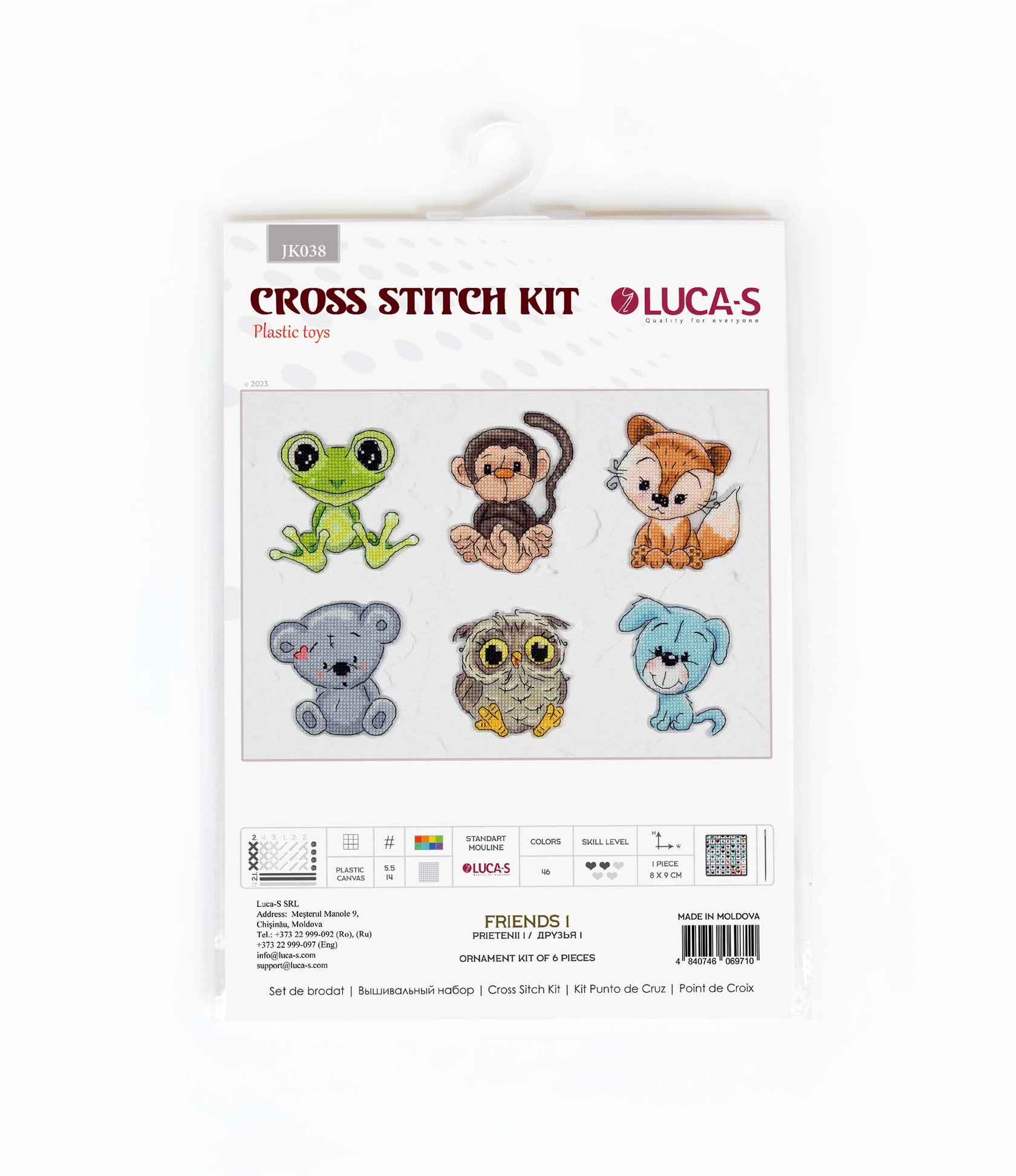 Friends 1 - Toys - Cross Stitch Kit
