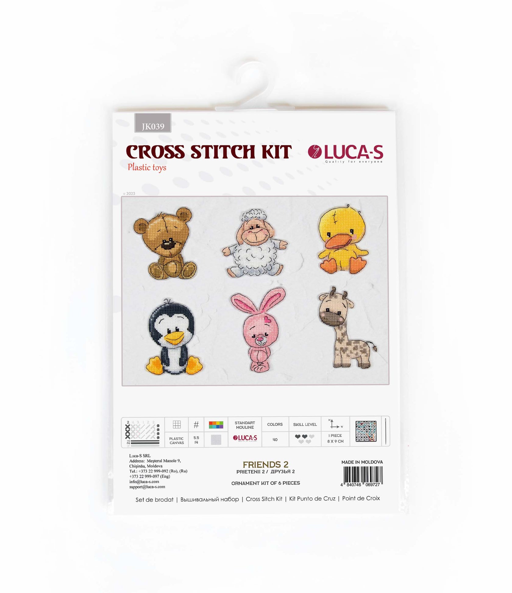 Friends 2 - Toys - Cross Stitch Kit