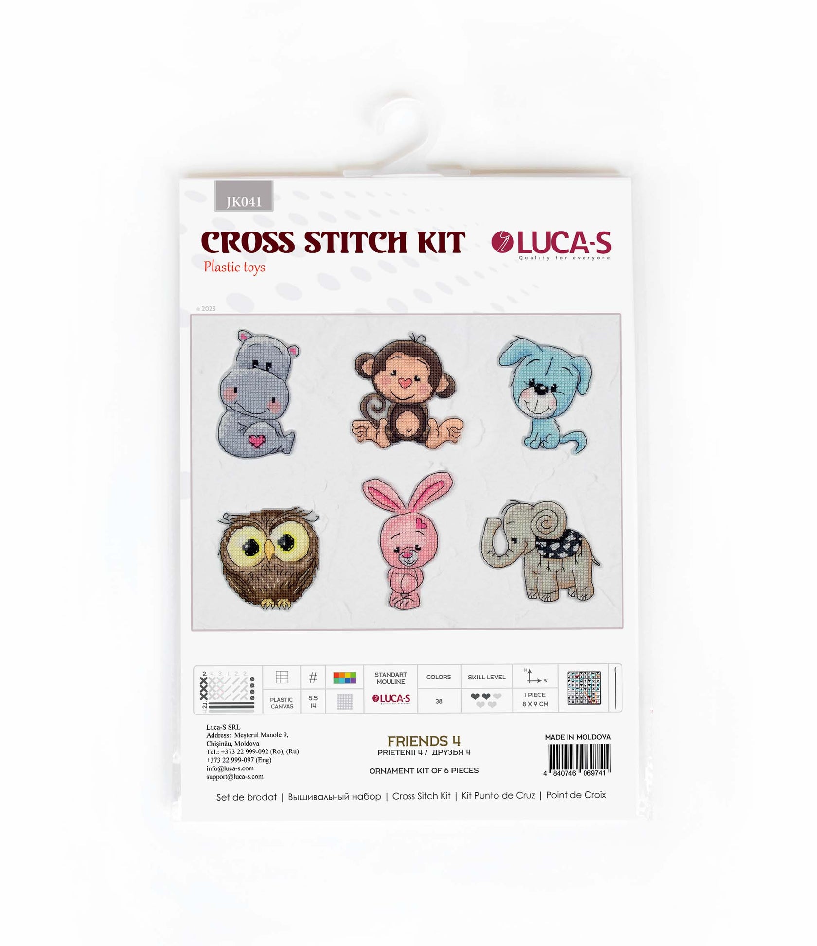 Friends 4 - Toys - Cross Stitch Kit
