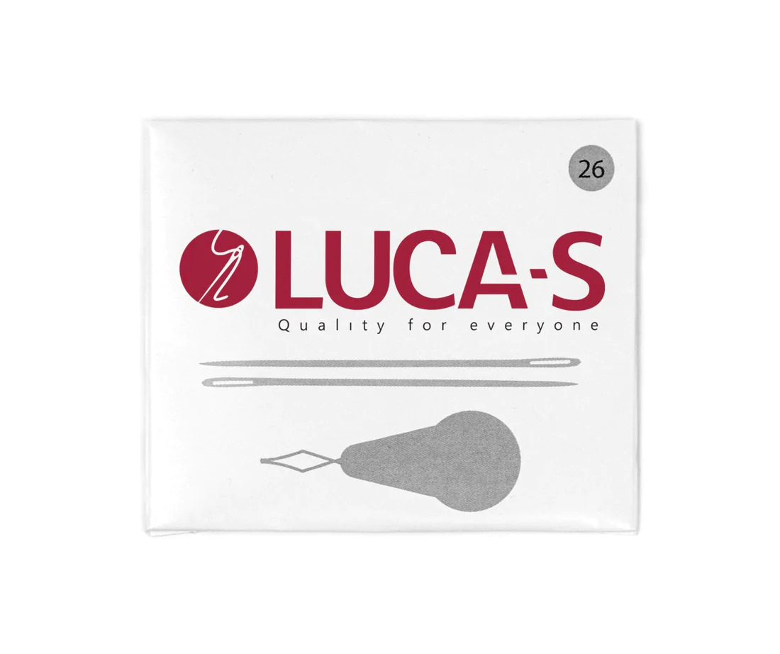 Luca-S Size 26 Needles with Needle Threader