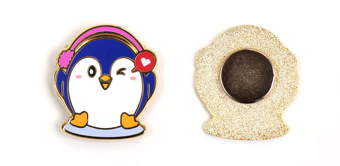 Penguin Love - Magnetic Needle Minder