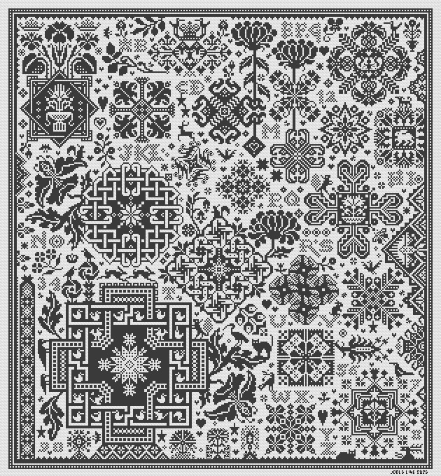 Latitude - Cross Stitch Pattern