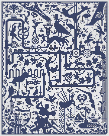 Tap Dancers - Cross Stitch Pattern
