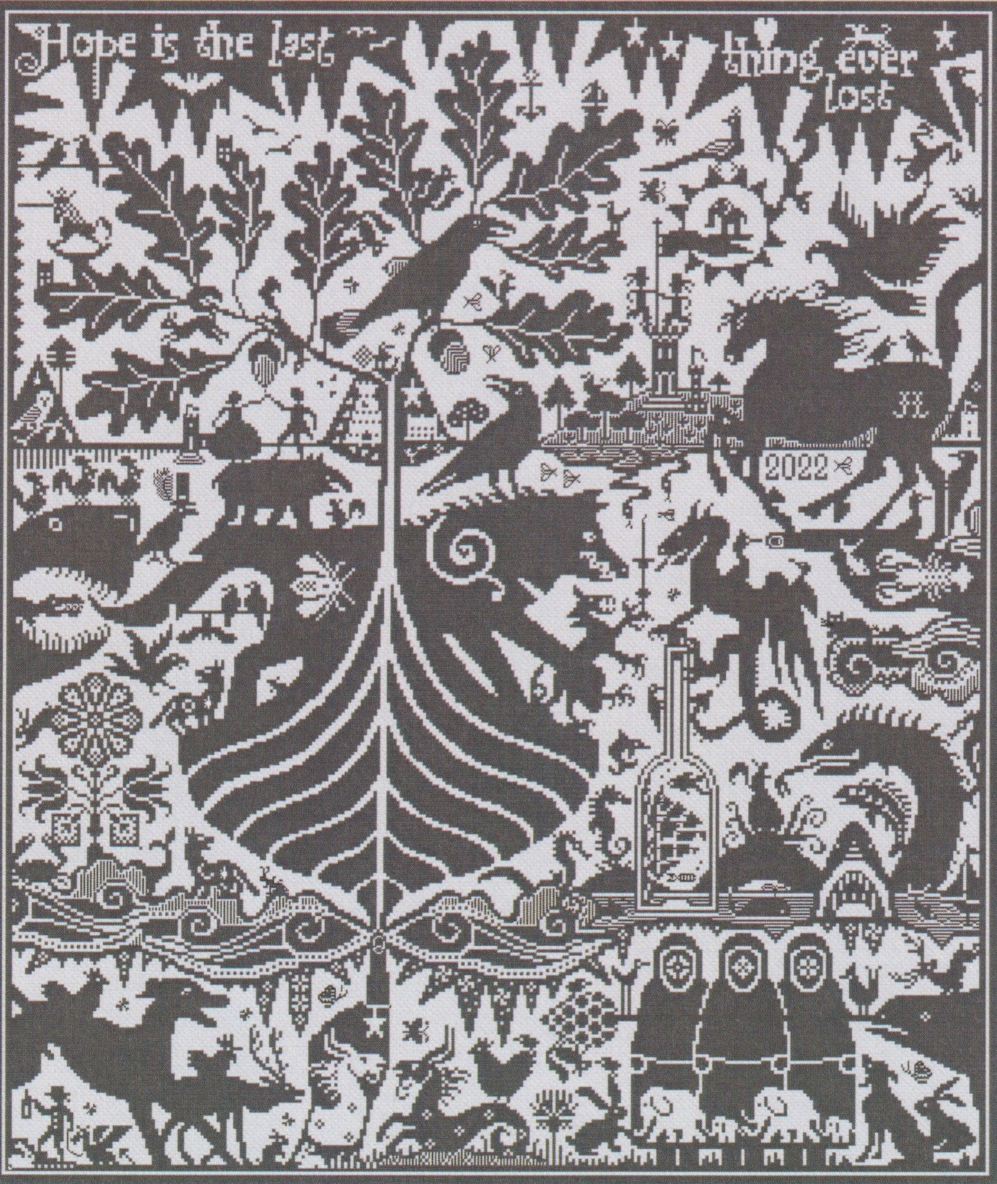Ragnarok - Cross Stitch Pattern
