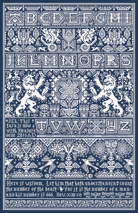 The Beast - Cross Stitch Pattern