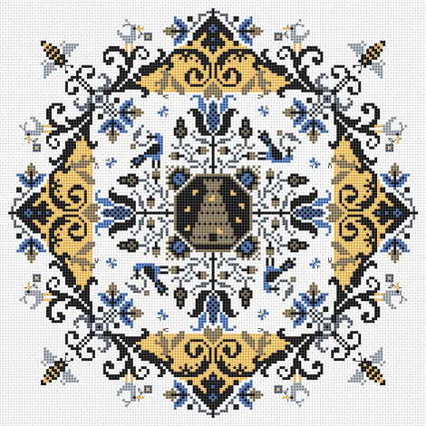 The Birds 'N The Bees - Cross Stitch Pattern