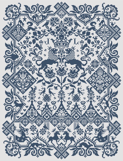 Soliloquy in Stitch - Cross Stitch Pattern