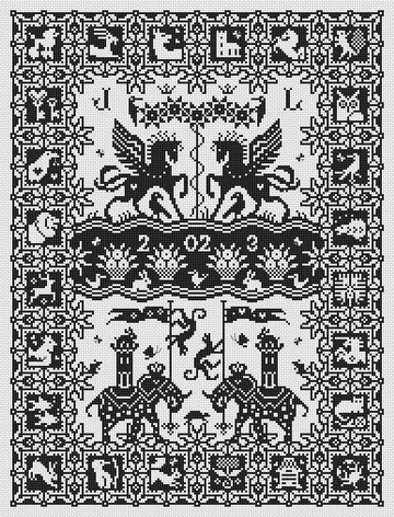 Pennance Lite - Cross Stitch Pattern