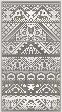 Twee Hazen - Cross Stitch Pattern