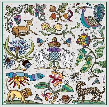 Sonne Spotte - Cross Stitch Pattern