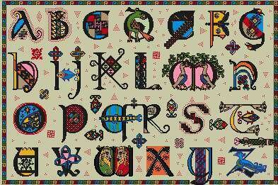 St Senoch - Cross Stitch Pattern