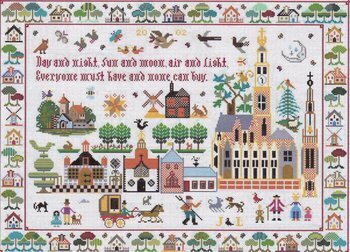 Day and Night - Cross Stitch Pattern