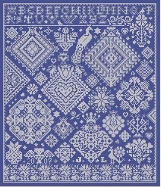 Opus I - Cross Stitch Pattern