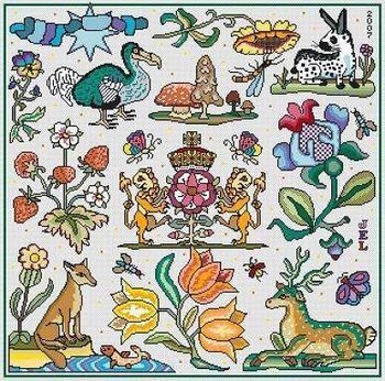 Beautie Spotte - Cross Stitch Pattern