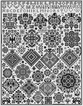 Spirit of Vierlande - Cross Stitch Pattern
