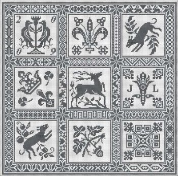 Carrelage - Cross Stitch Pattern