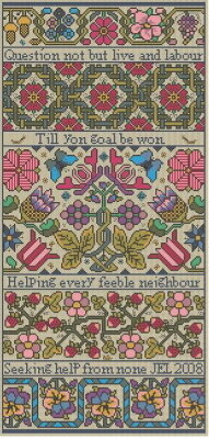 Froth and Bubble II - Cross Stitch Pattern