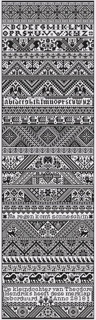 Pot 4 Dickie - Cross Stitch Pattern