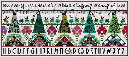 Dawn Chorus - Cross Stitch Pattern