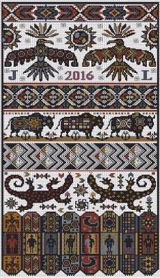 Band Of Braves - Cross Stitch Pattern