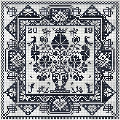 Bloo Boo Kay - Cross Stitch Pattern