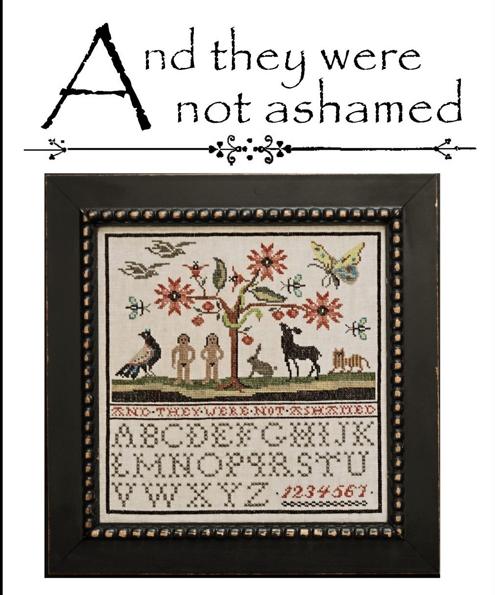 And They Were Not Ashamed - Cross Stitch