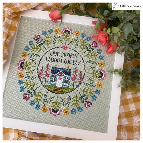 Bloom Wildly - Cross Stitch Pattern