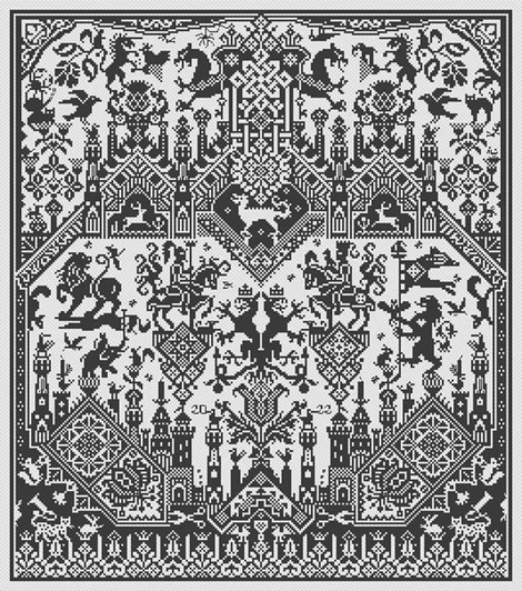 The Land of Cockayne - Cross Stitch Pattern