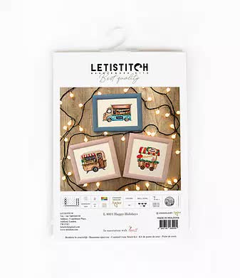 Happy Holidays - Christmas Cross Stitch Kit