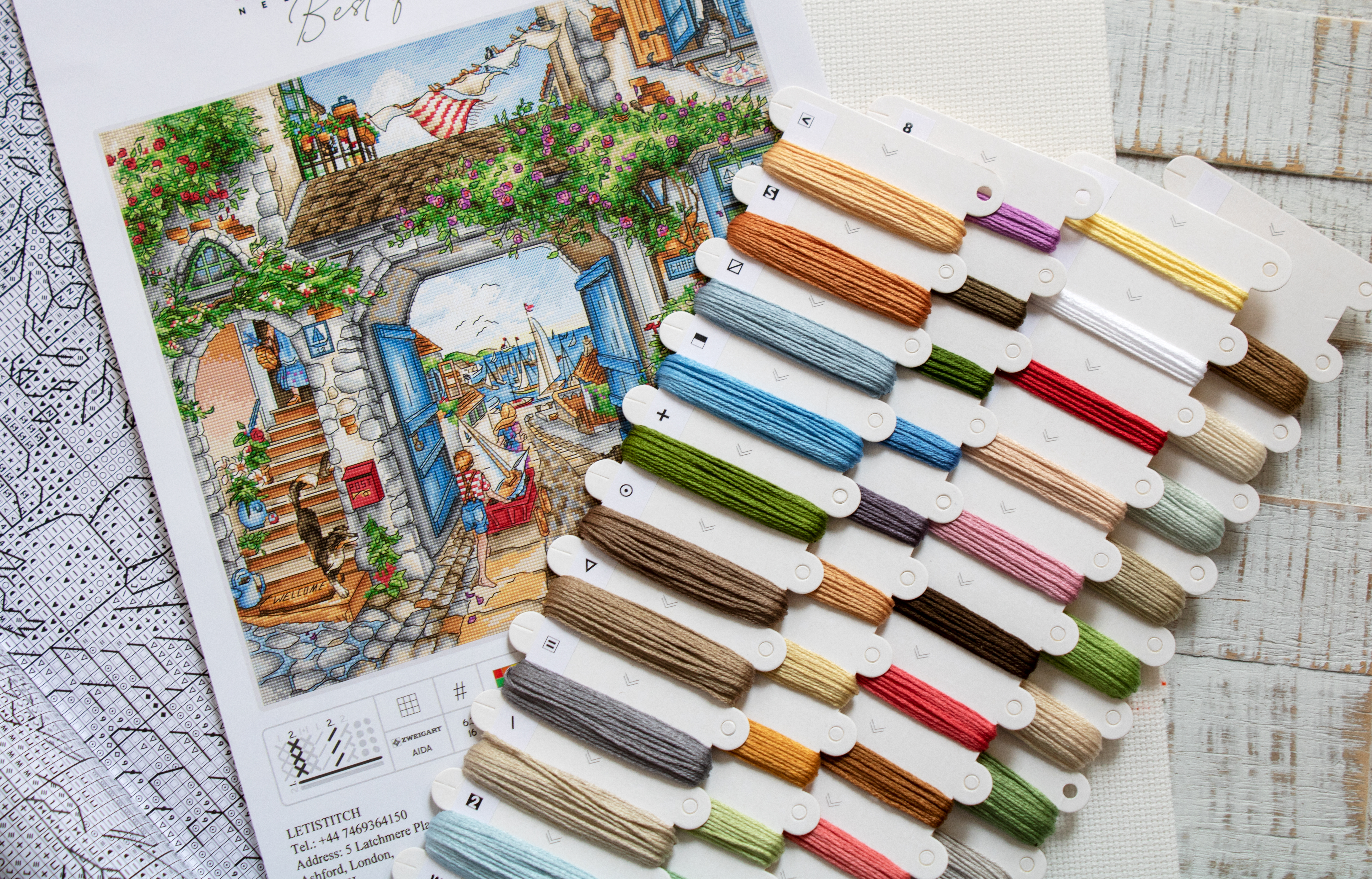 To The Harbor - Cross Stitch Kit